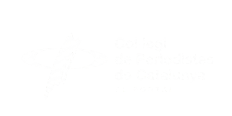 Logo Col·legi Periodistes de Catalunya blanco